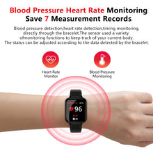 Carregar imagem no visualizador da galeria, B57 Smart watches Waterproof Sports for iphone phone Smartwatch Heart Rate Monitor Blood Pressure Functions For Women men kid