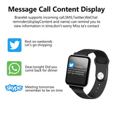 Carregar imagem no visualizador da galeria, B57 Smart watches Waterproof Sports for iphone phone Smartwatch Heart Rate Monitor Blood Pressure Functions For Women men kid